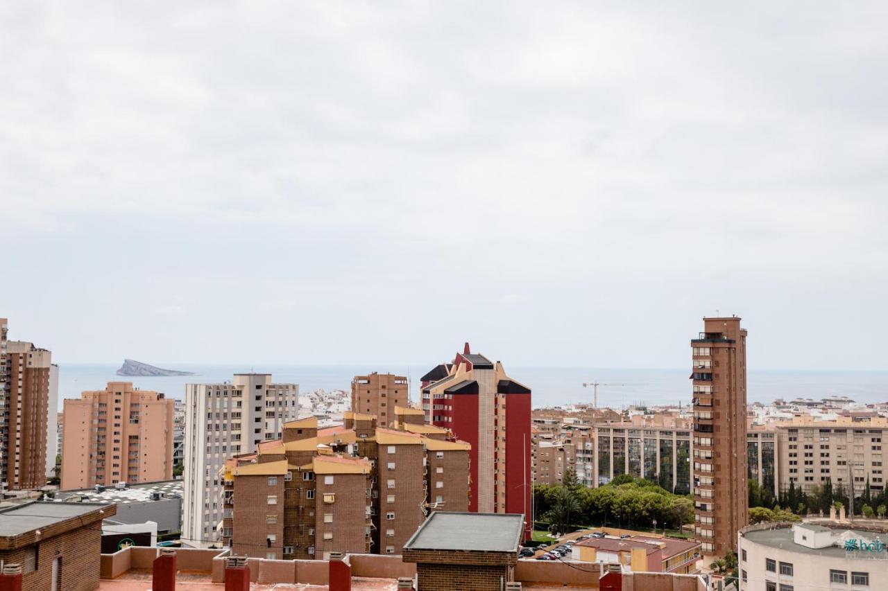Modern Studio With See And City View Benidorm Exteriér fotografie