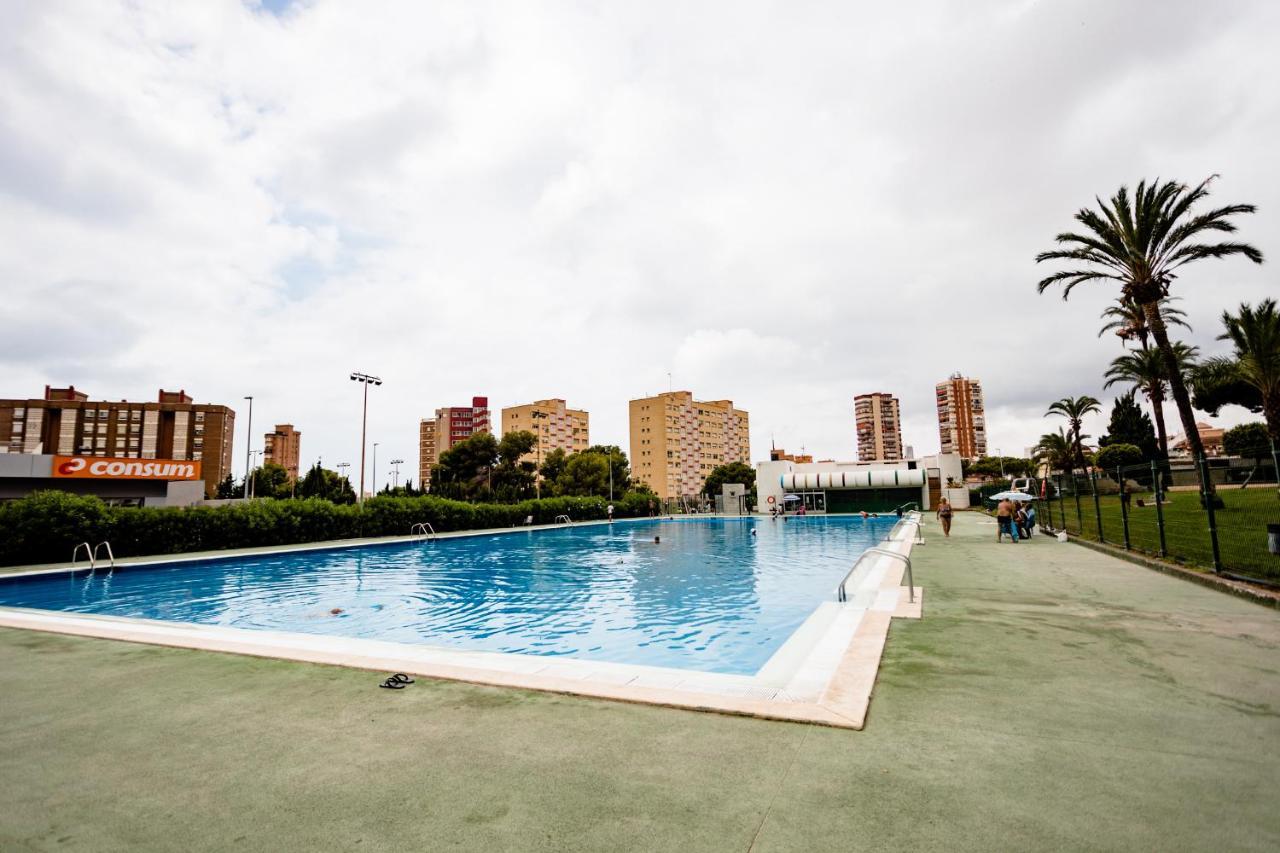 Modern Studio With See And City View Benidorm Exteriér fotografie