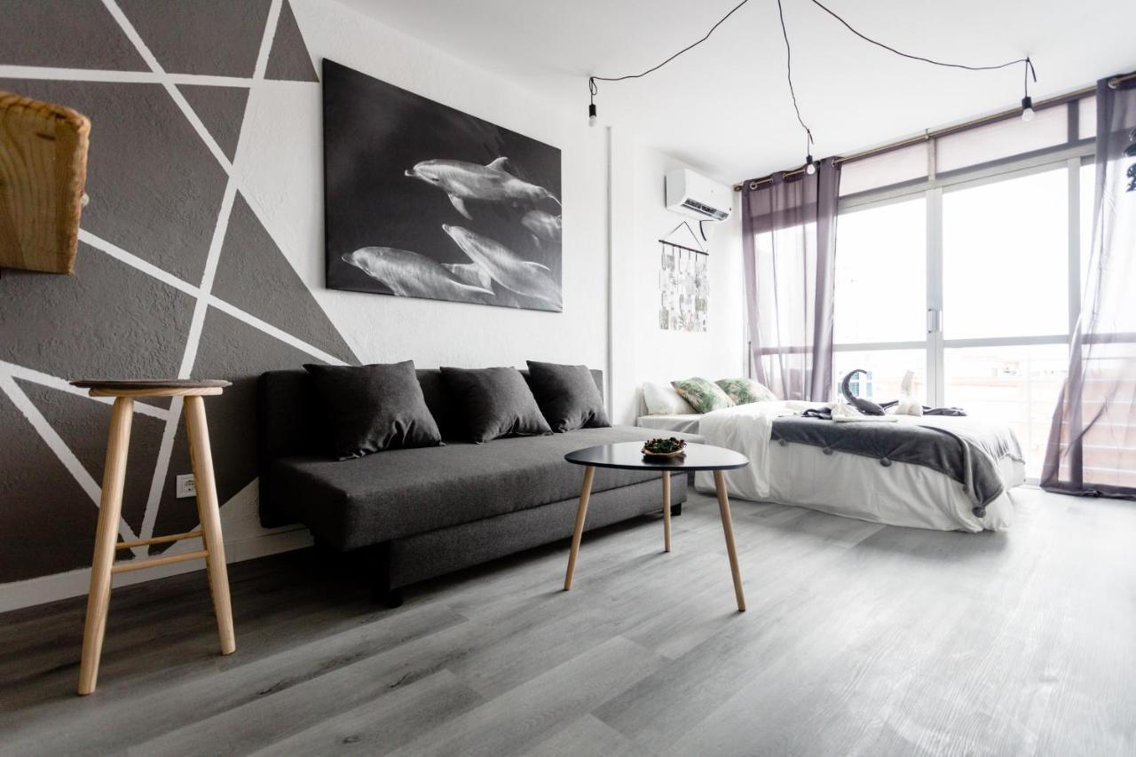 Modern Studio With See And City View Benidorm Exteriér fotografie
