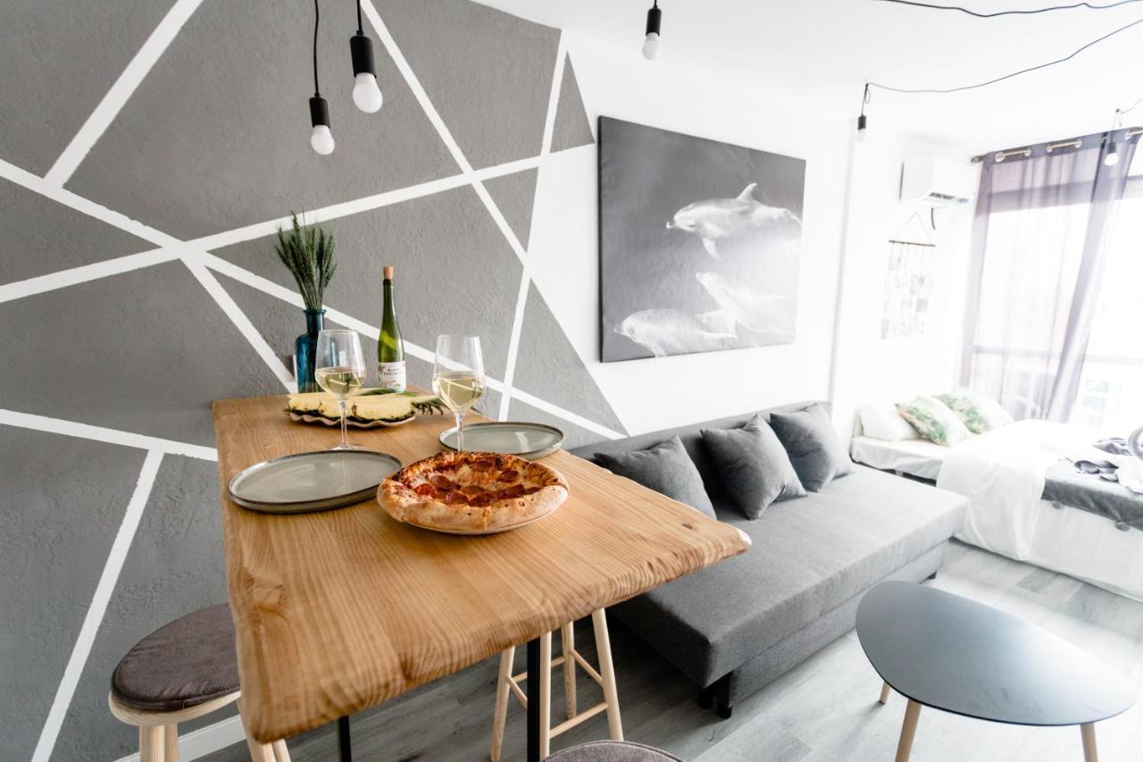 Modern Studio With See And City View Benidorm Exteriér fotografie